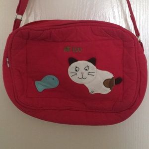 Cat & Fish Crossbody